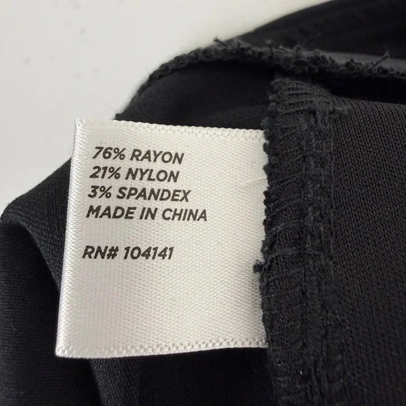 Lady Hagen Pull On Shorts Women S Black Tummy Control Golf Athletic WGH14401 7" - Picture 6 of 9